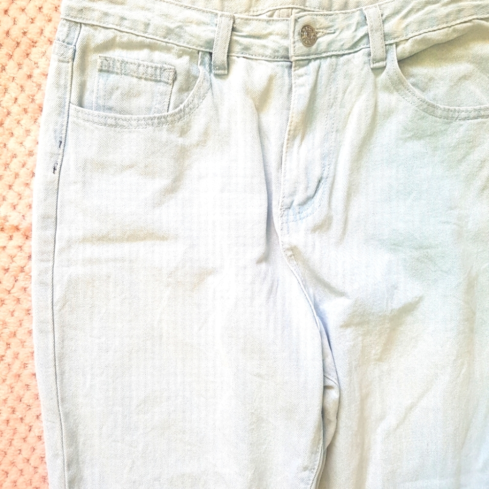 Shein straight fit mom jeans.